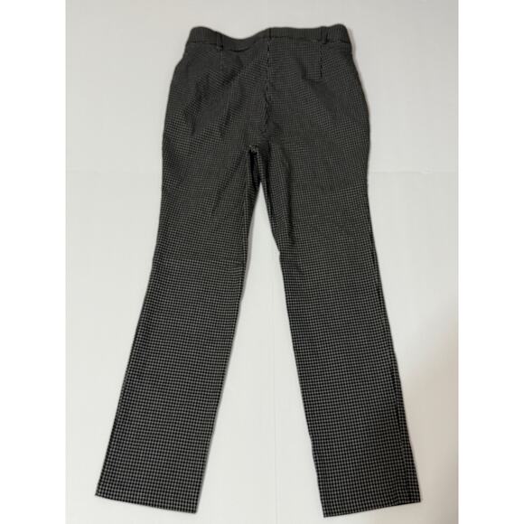 Rafaella Black and White Checked Pants, Size 8 - Picture 2 of 6